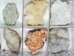 Mixed Indian Mineral & Crystal Flat - Pieces #95604-1